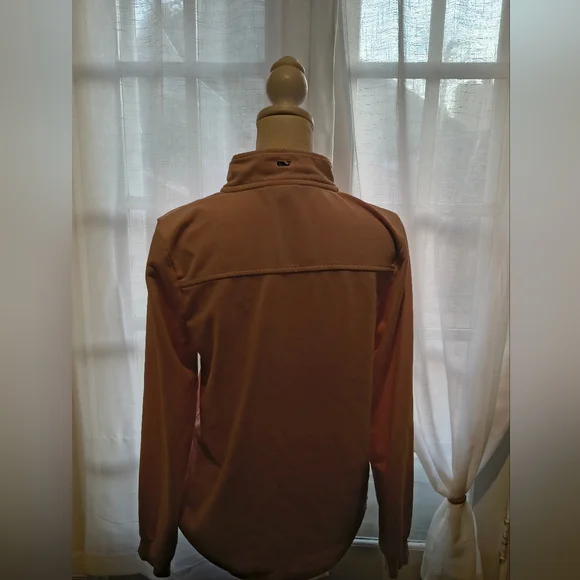 Vineyard Vines Pink and Navy Patterned Pullover - Picture 5 of 9